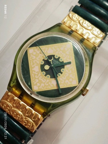 Swatch gent flex 1997 jade - swatch,