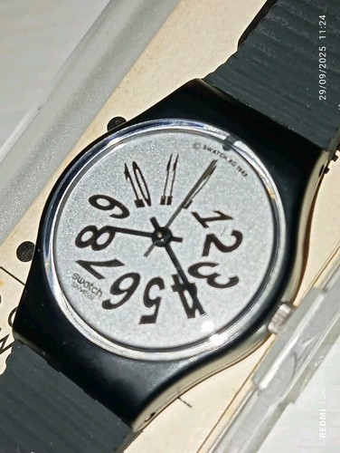 Swatch lady 1990 black night - swatch,