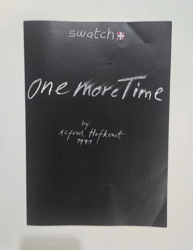 Brochure swatch 1997 ancora - brochure,