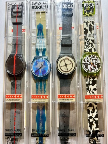 Serie swatch swiss art - art, gent