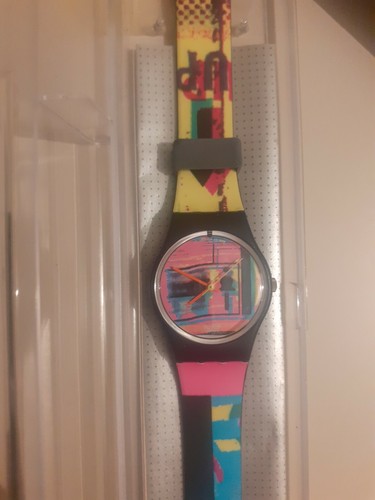 Swatch lb123 lobro - swatch, 1989